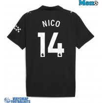 Manchester City Nico Gonzalez #14 Replica Away Shirt 2025-26 Short Sleeve